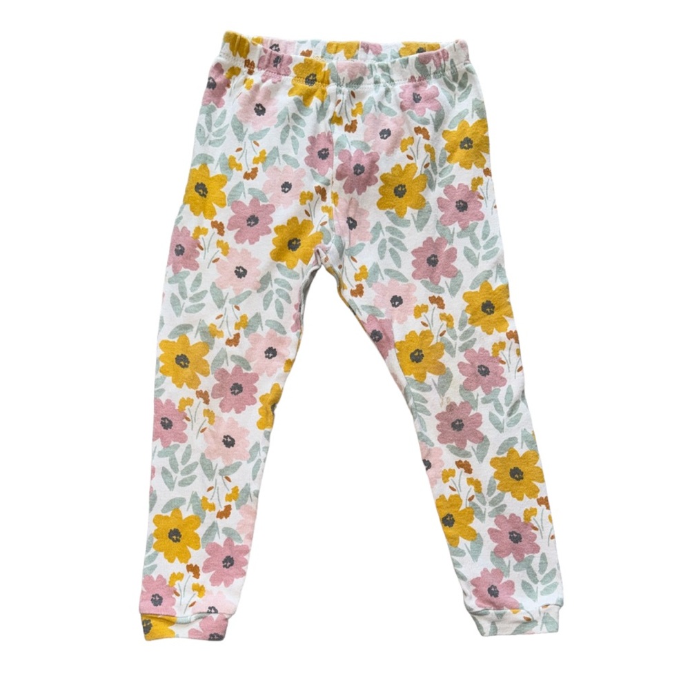3 FOR $10 CARTER’S Child of Mine 18M Floral Print Cotton Casual Pants